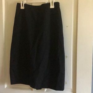 Black skirt